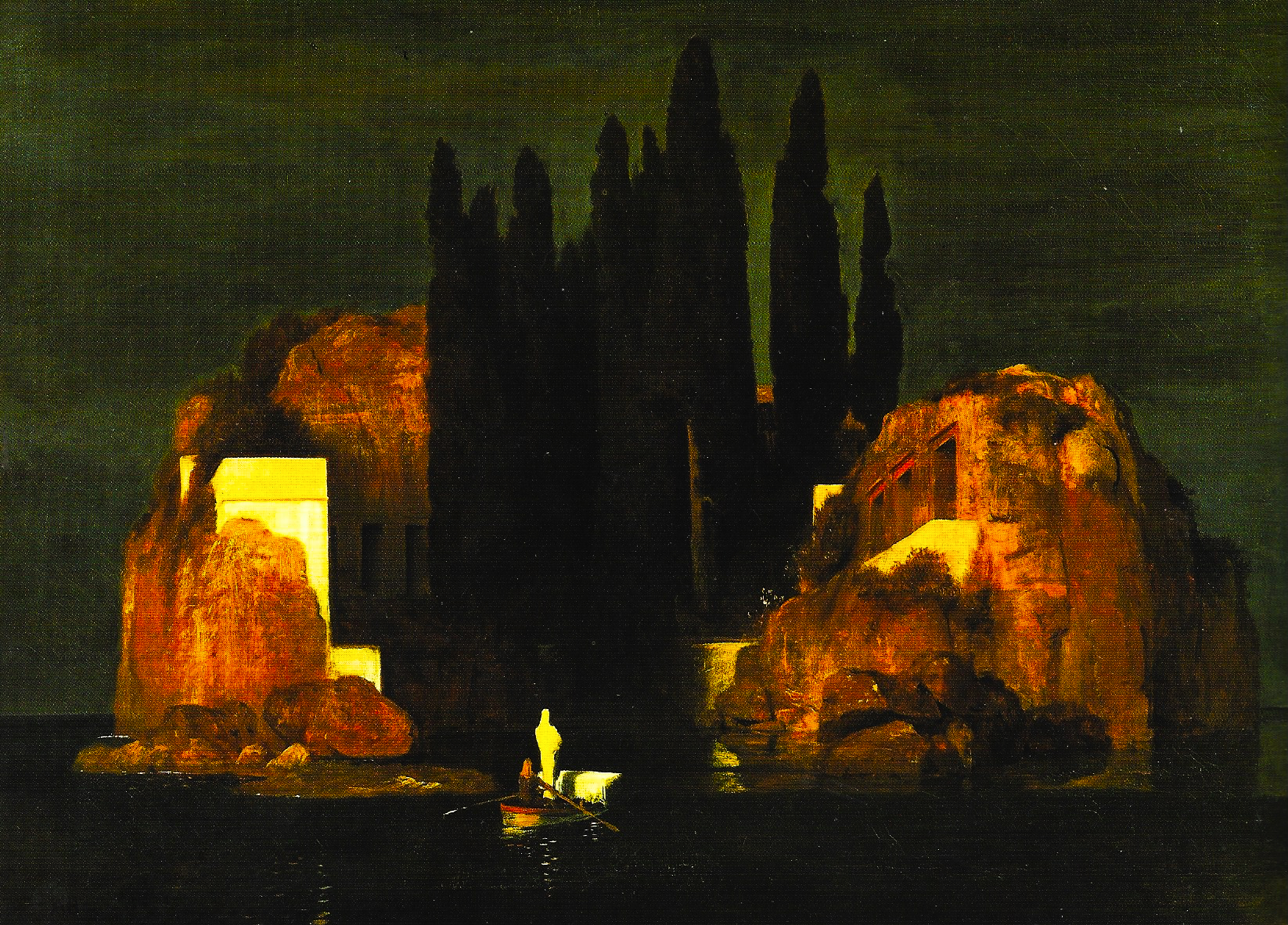 L`Île des Morts - Böcklin Arnold - 1880