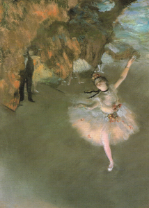 Danseuse saluant (1876-1877) - DEGAS Edgar