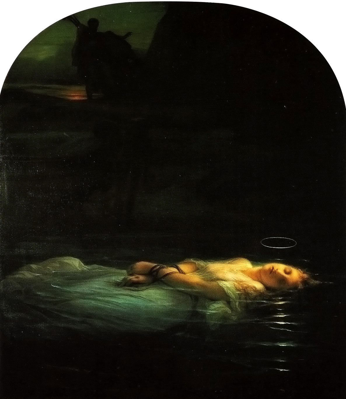 DELAROCHE Paul - La jeune martyre (vers 1855)