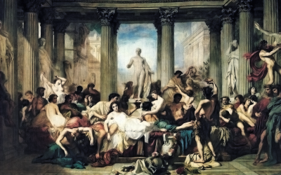 Romains de la décadence (1847) | COUTURE Thomas
